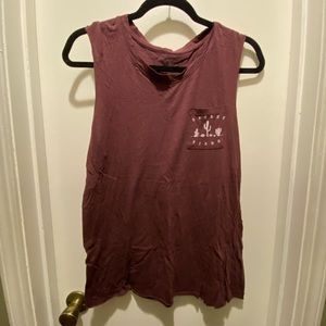 Zoe and Liv Desert Vibes Skull Muscle Tank